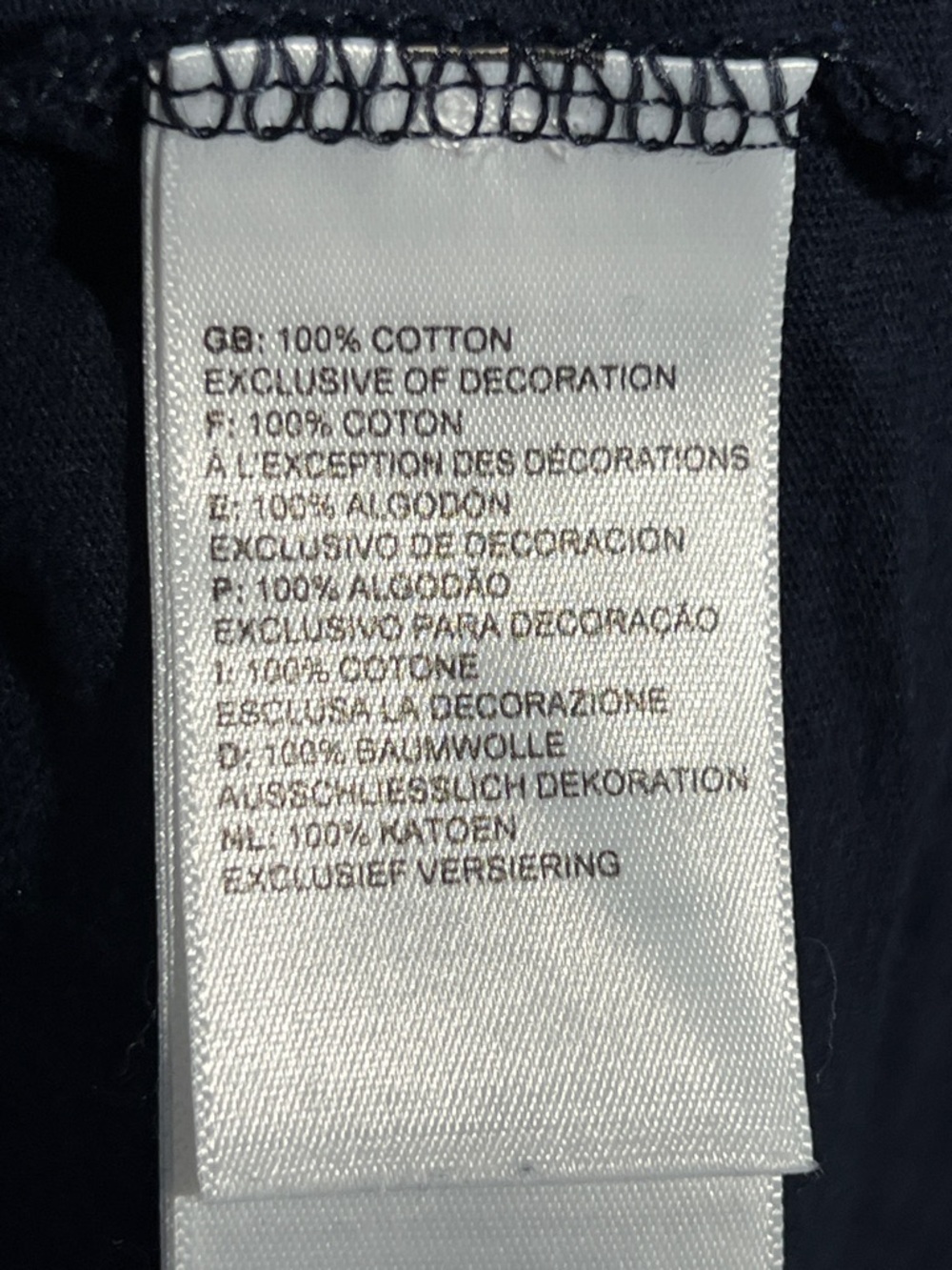 The North Face Navy Long Sleeve Logo Shirt with White Graphic - Picture 6 of 7